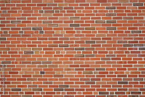 facade view of brick wall background