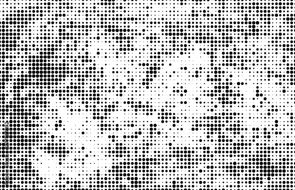 Abstract vector black and white halftone. Abstract vector black and white halftone.