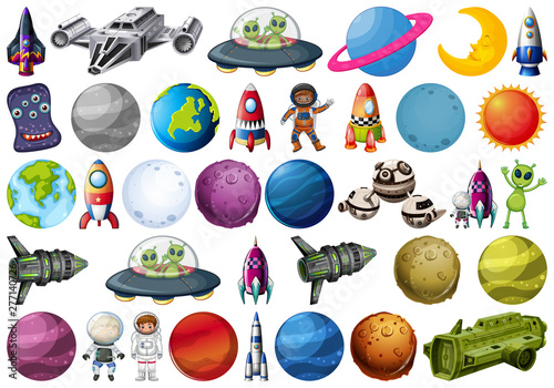 Set of space element