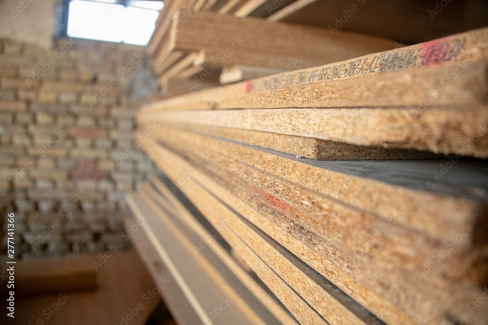 Taking photographs of wood plywood, used for making pellets Taking photographs of wood plywood, used for making pellets
