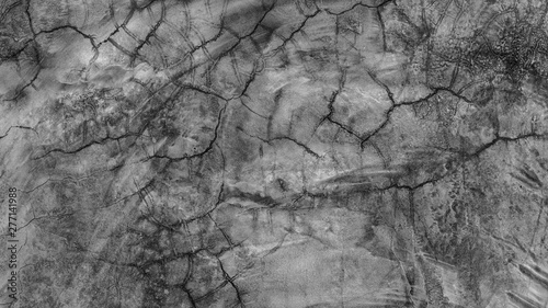 Cracked cement wall backgro...