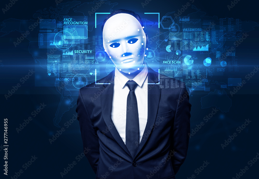 Biometric verification. Face recognition with several points Biometric verification. Face recognition with several points