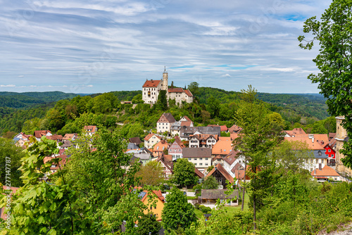 Medieval Castle of Goessweinstein in Bavaria in Germany photo