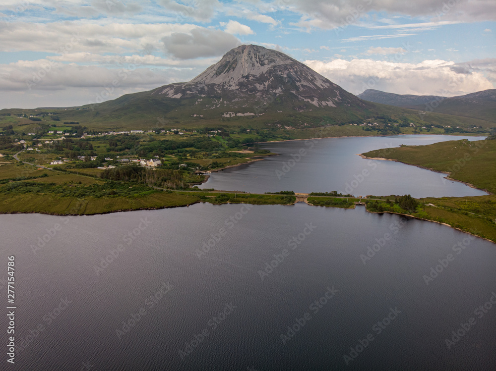Errigal is a mountain near Gweedore in County Donegal, Ireland.It is the tallest peak of the Derryveagh Mountains and the tallest peak in County Donegal