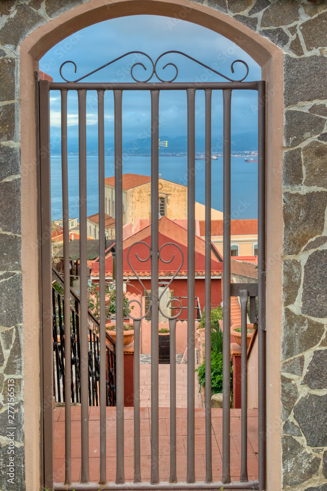 Obraz premium The village of Milazzo in Sicily