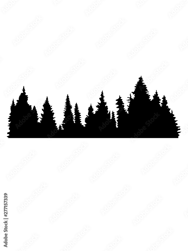 Berge Silhouette ClipArt