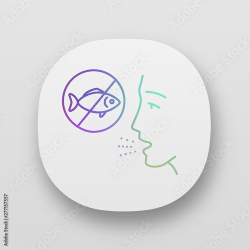 Fish allergy app icon