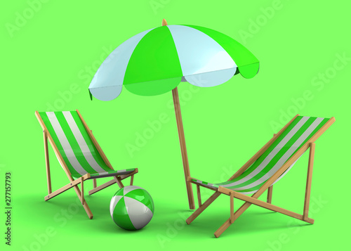 Relax in Summer - 3D