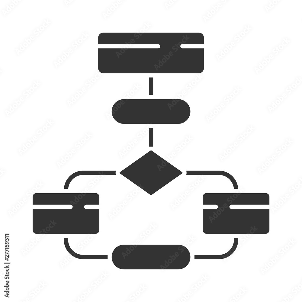 Process Flow Chart Icon