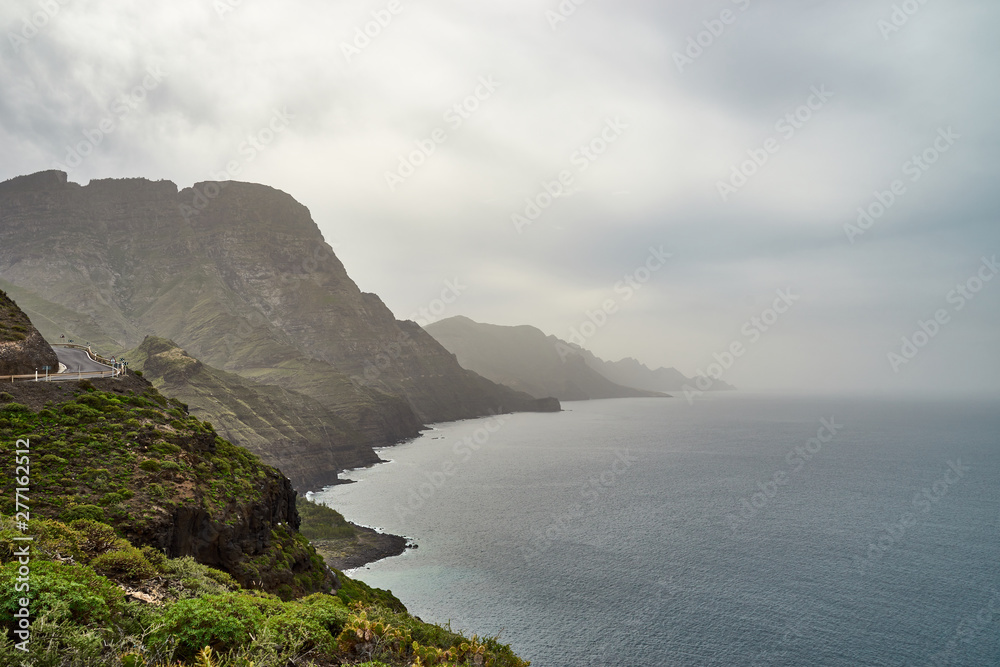 Rough west-coast of Gran Canaria / National Park of 