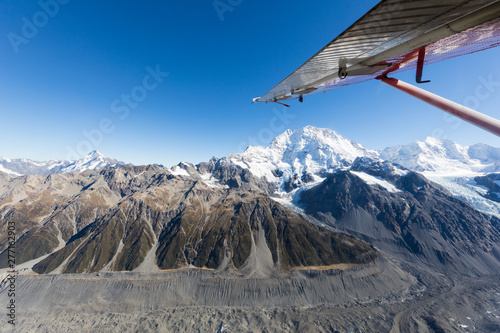 Photos Aerial view of snow covered Mt