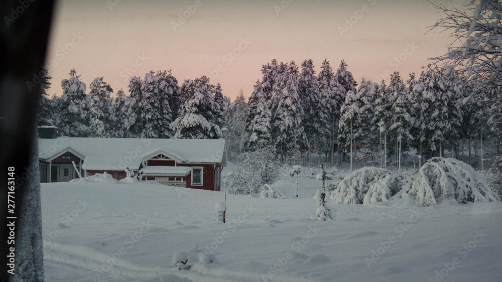 Obraz premium Lappland, Sweden