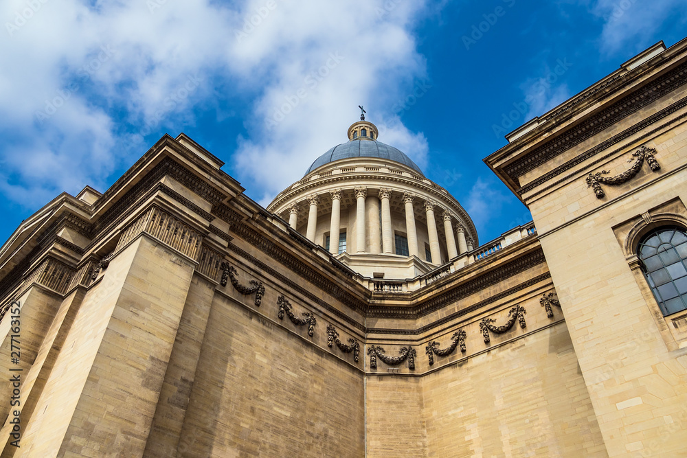 Blick auf das Pantheon in Paris, Frankreich