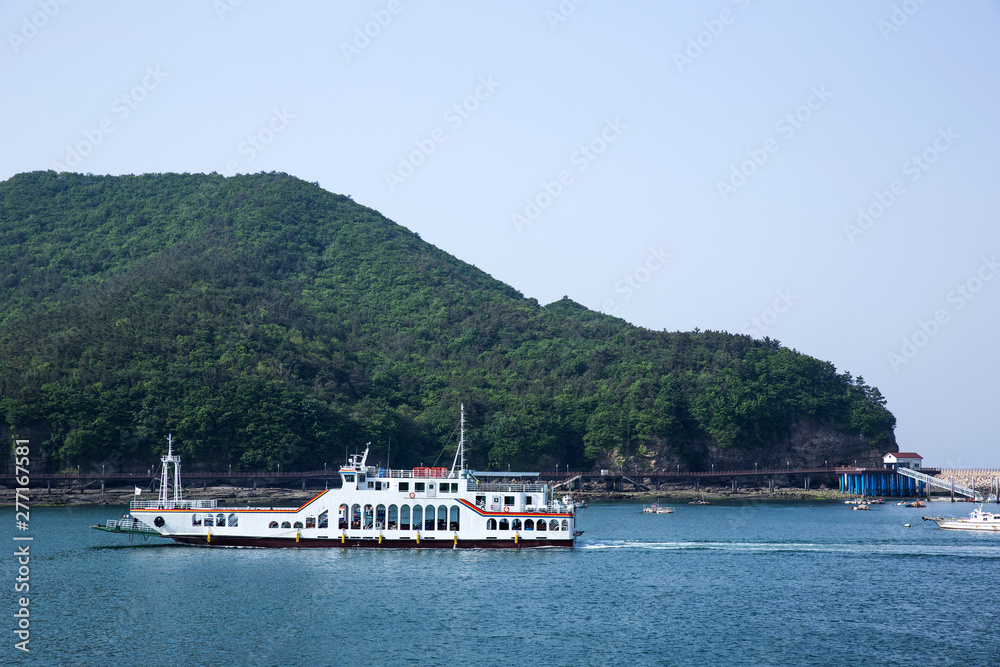 Gyeokpo harbor in Buan-gun, South Korea.
