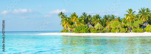 Luxury Holidays on a tropical island. © patma145