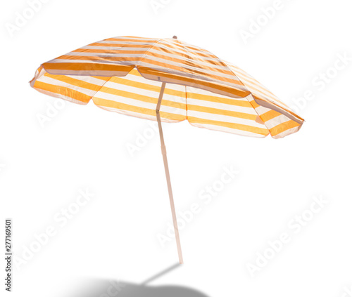 umbrella isolated on white background photo