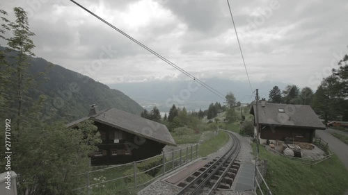 Lake Genova from Montreux - Caux