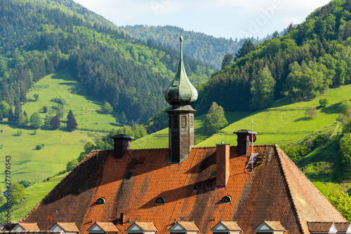 The Town Hall of Muenstertal in the Black Forest photo