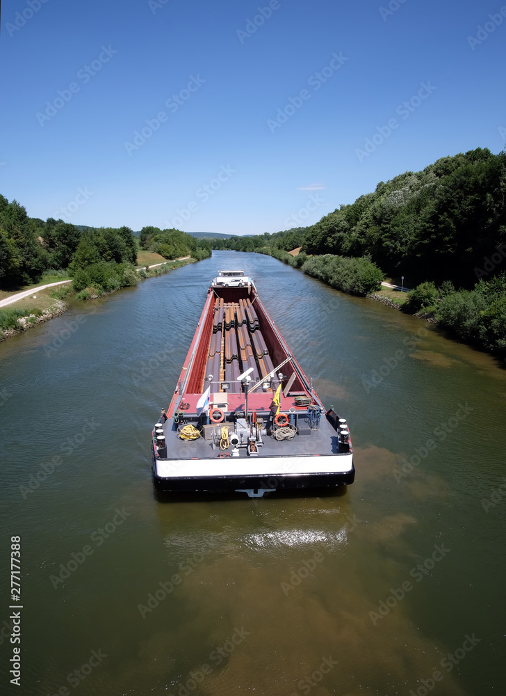 Naklejka premium Binnenschifffahrt