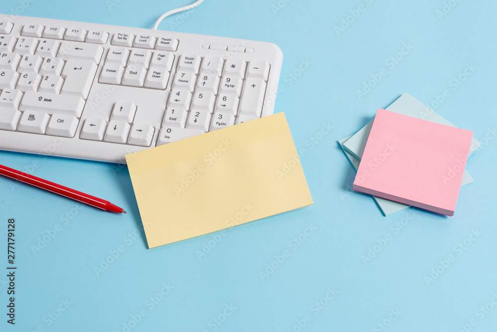 Paper blue desk computer keyboard office study notebook chart numbers memo Paper blue desk computer keyboard office study notebook chart numbers memo
