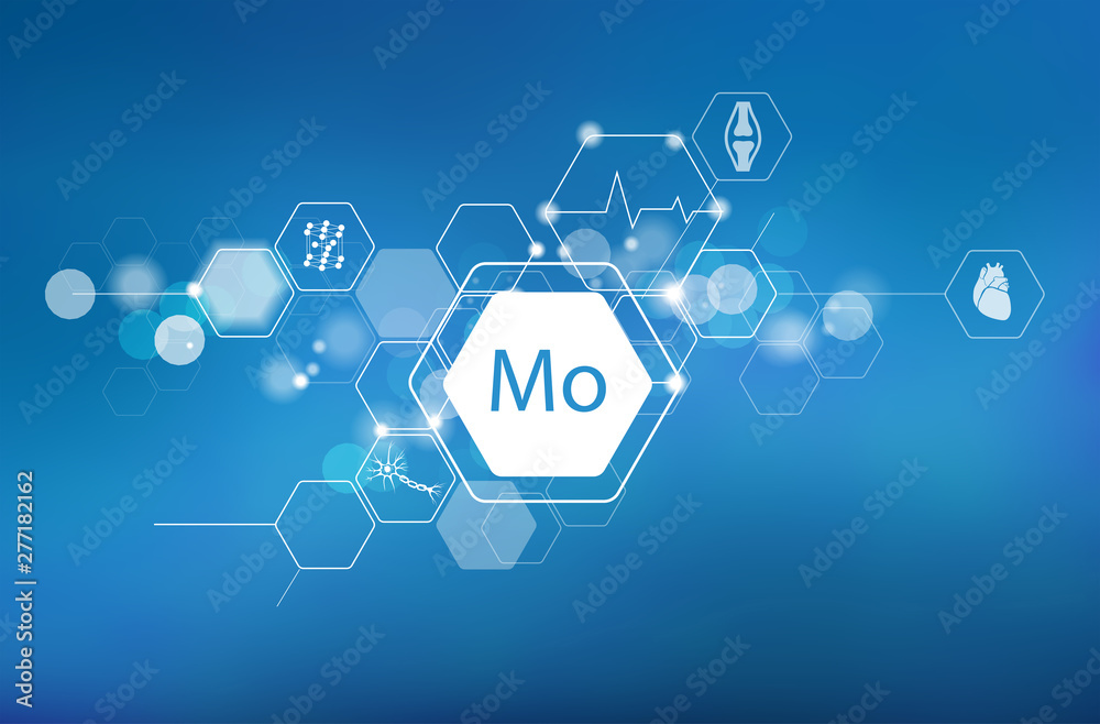 Molybdenum. Scientific medical research Molybdenum. Scientific medical research