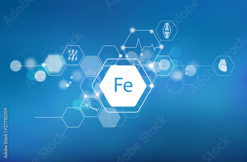Iron. Scientific medical research