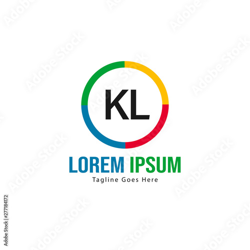 Initial KL logo template with modern frame. Minimalist KL letter logo vector illustration Free Download Initial KL logo template with modern frame. Minimalist KL letter logo vector illustration - GFXLoad