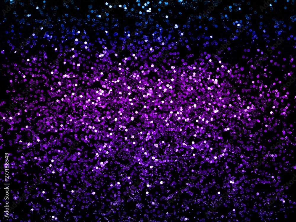 Purple violet gradient sparkle background. Holiday abstract glitter  background with blinking lights. Fabric sequins in bright colors. Fashion  fabric glitter, sequins. Stock Photo | Adobe Stock
