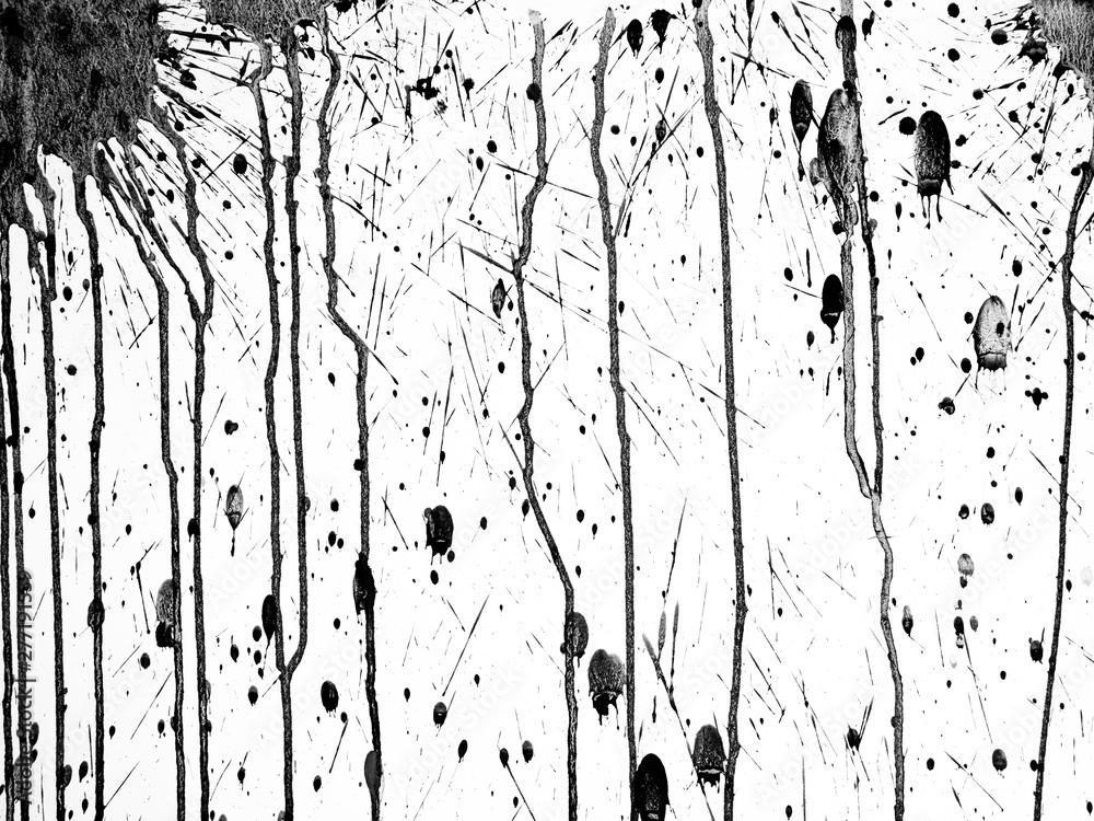 Unique Dirty Paint Texture with Ink Splashes for Modern Dynamic Effect in Creative Design Concept