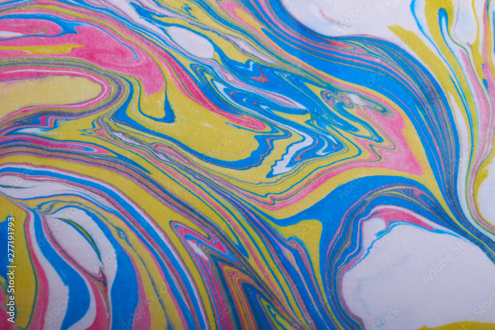 Ebru art. Traditional Turkish Ebru technique. Painting on water, followed by paper prints. Ebru art. Traditional Turkish Ebru technique. Painting on water, followed by paper prints.