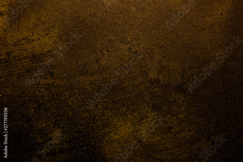 black and gold, abstract grunge background