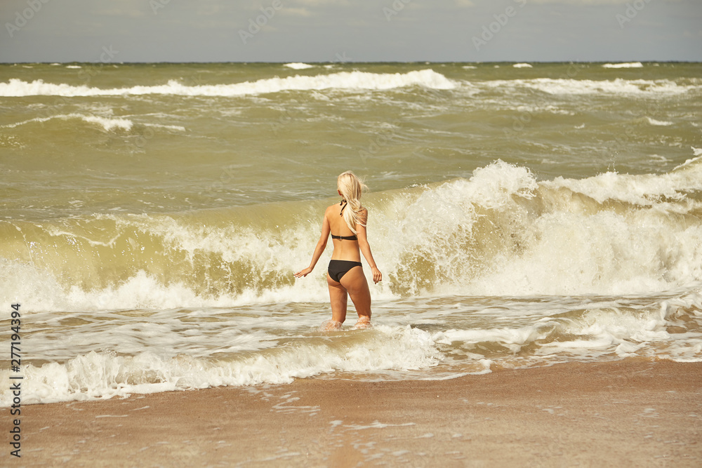 girl in surf girl in surf