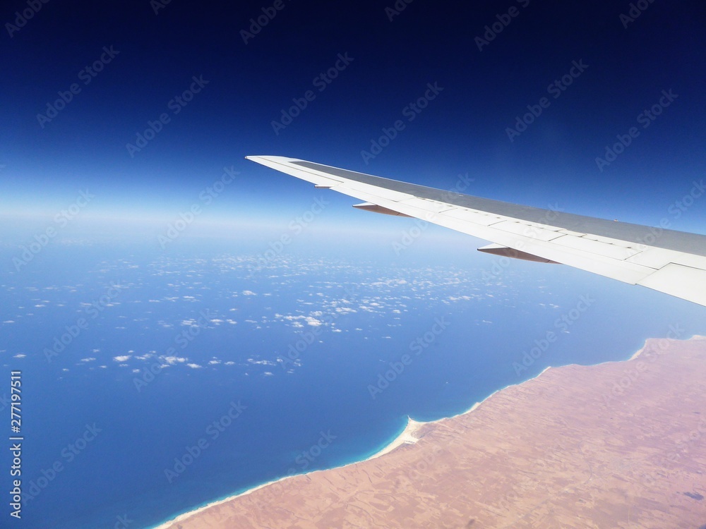Urlaub, Reisen, Flugzeug, Meer, Himmel, Weltraum, Weite Urlaub, Reisen, Flugzeug, Meer, Himmel, Weltraum, Weite