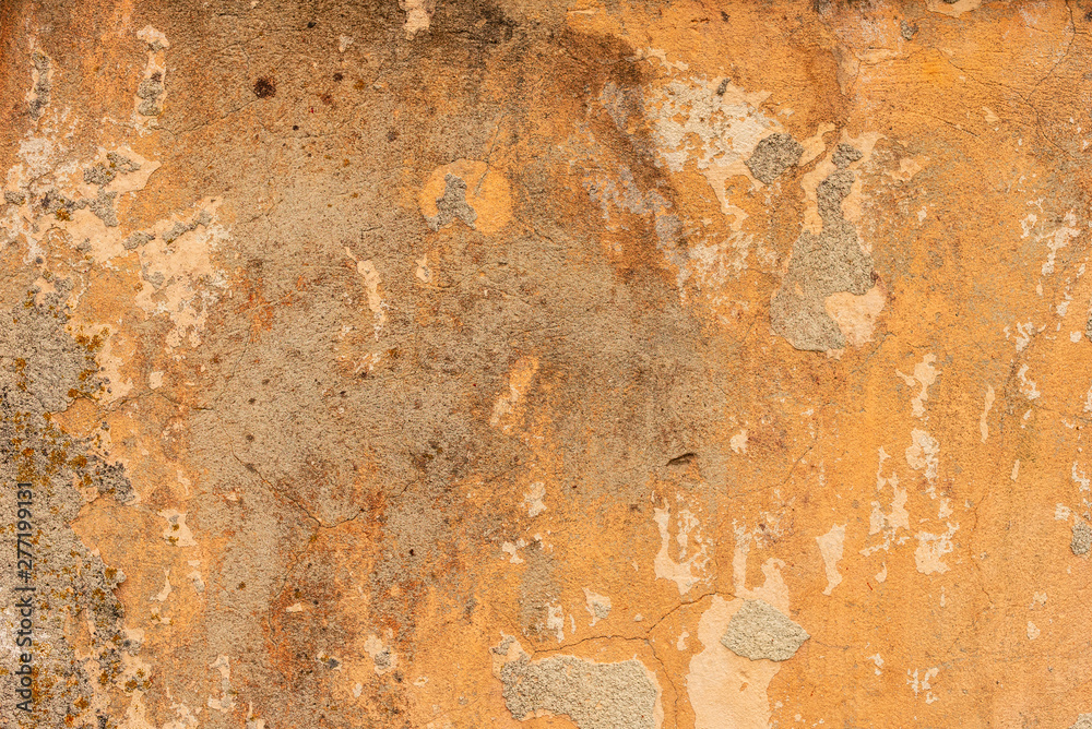 Texture of a concrete wall with cracks and scratches which can be used as a background Texture of a concrete wall with cracks and scratches which can be used as a background