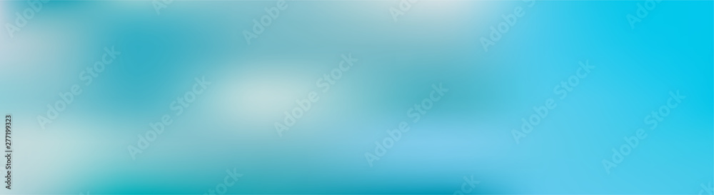 Abstract green, blue and white gradient background