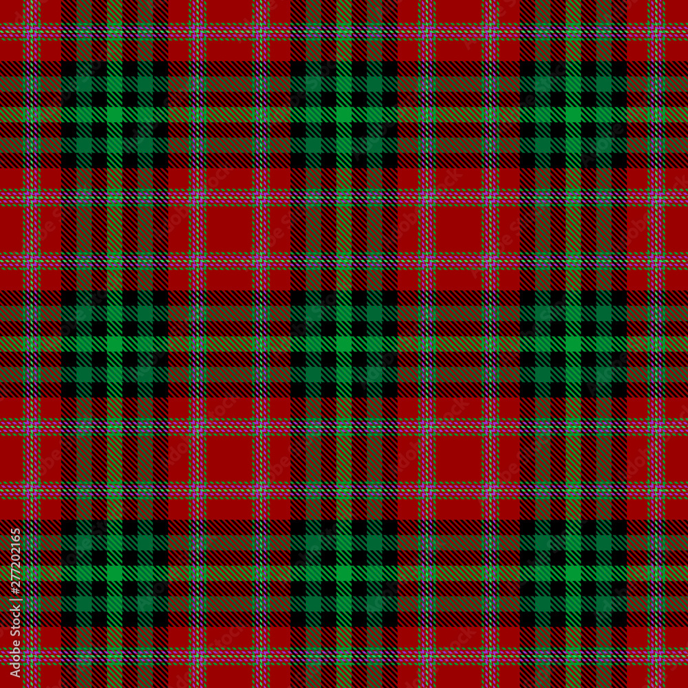 Fototapeta premium Tartan Plaid Scottish Seamless Pattern.