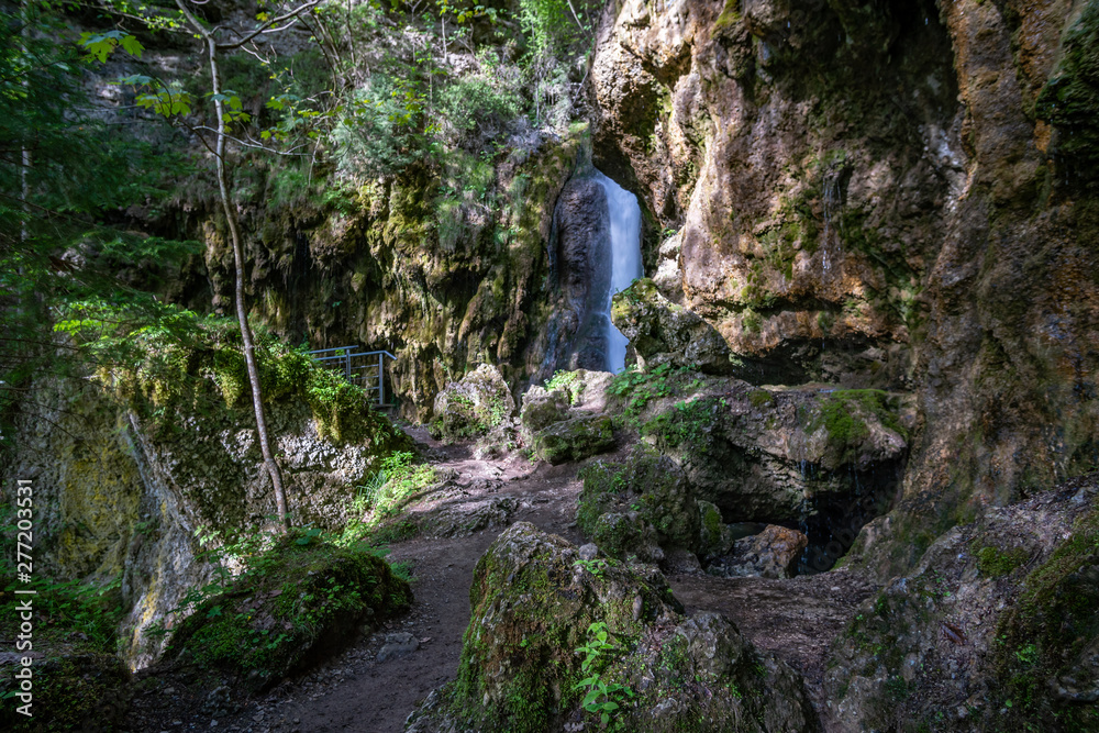 Hinanger Wasserfall bei Sonthofen Hinanger Wasserfall bei Sonthofen