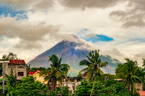 Mighty Mt Mayon in The Philippines photo
