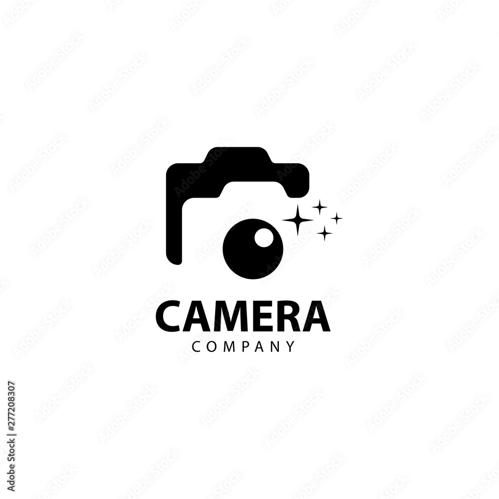Camera Logo Design Outline Monoline Camera Logo Design Outline Monoline