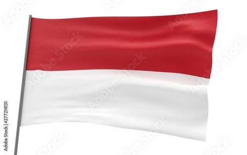 Free Download Flag of Monaco - GFXLoad