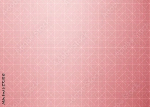 sweet pink color background with geometric pattern background polygonal style 