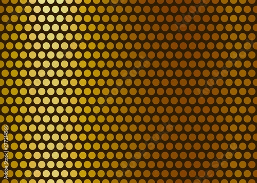 golden metallic background with geometric pattern texture