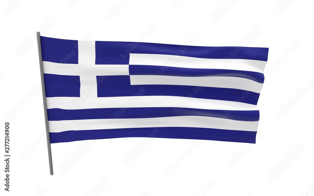 Obraz premium Flag of Greece