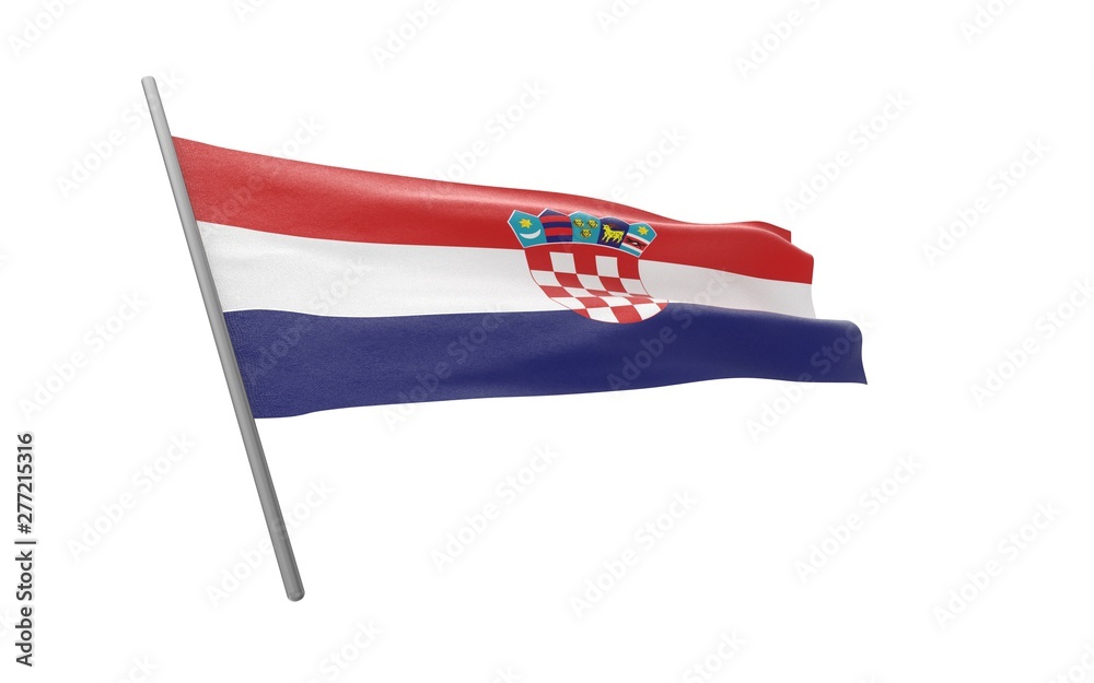 Fototapeta premium Flag of Croatia