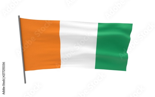 Free Download Flag of Cote dlvoire - GFXLoad