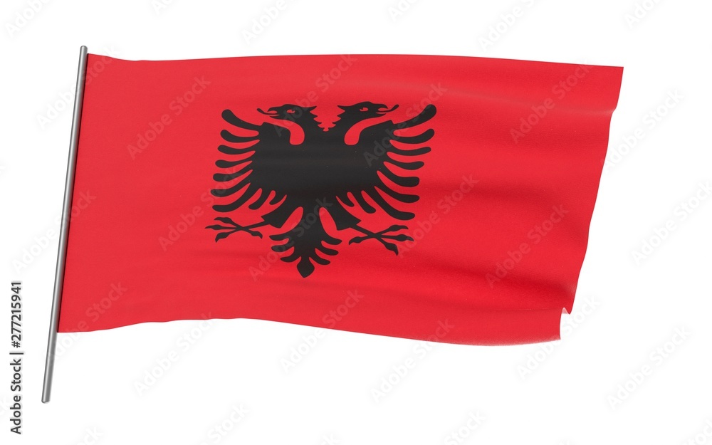 Flag of Albania Flag of Albania