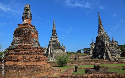 Wat Prha Mahathat Temple in Ayutthaya.
