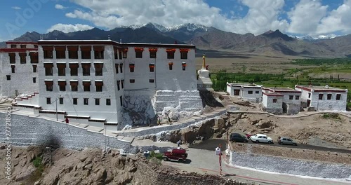 Stakna Monastery or Stakna Gompa is a Buddhist monastery of the Drugpa sect in Stakna, Leh district, Ladakh, northern India, 21 or 25 kilometres from Leh on the left bank of the Indus River. photo