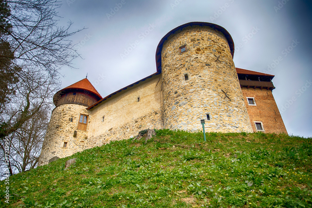 Dubovec castle in Karlovac, Croatia