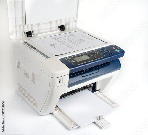 Multifunction printer for printing scanning and copying